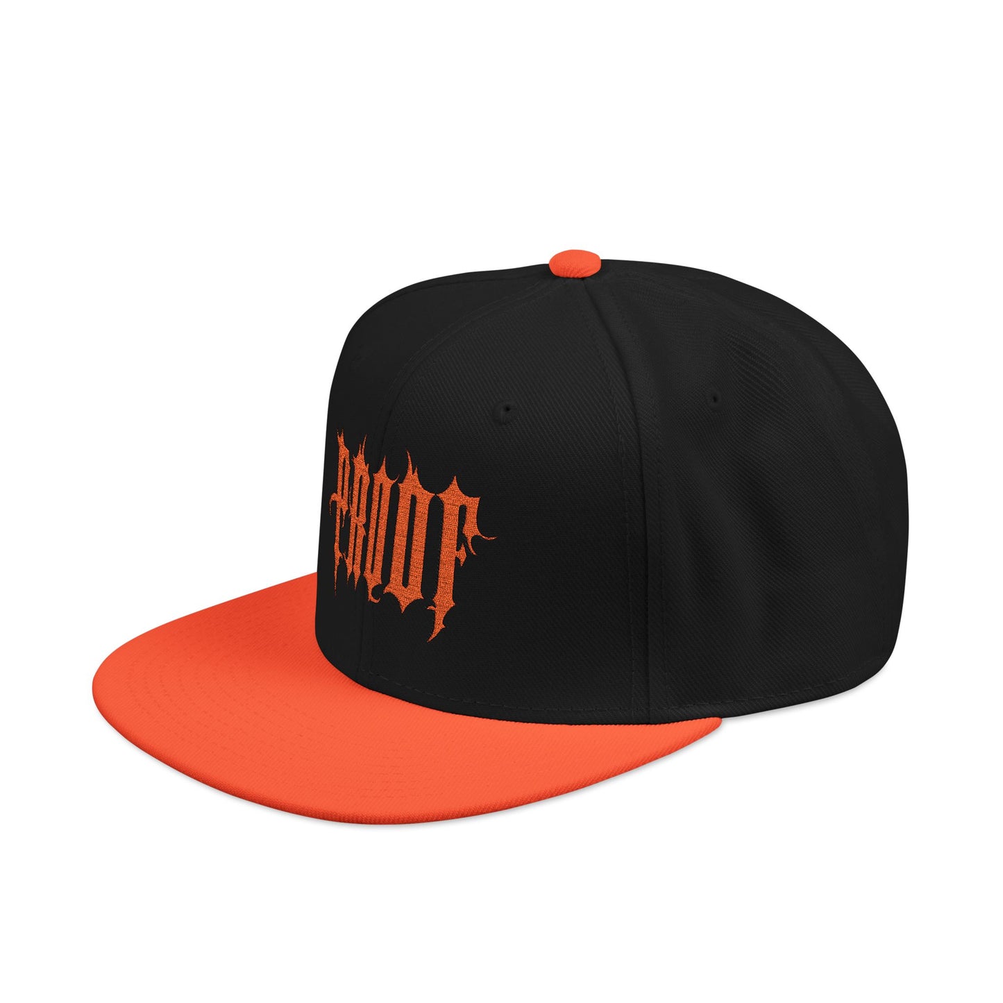 PROOF S.F.J.G  of Embroidered Snapback Hat - Big Proof, Cool Streetwear Cap, Gift for Him/Her, Trendy Accessory, Summer Fun, Fashion Statement