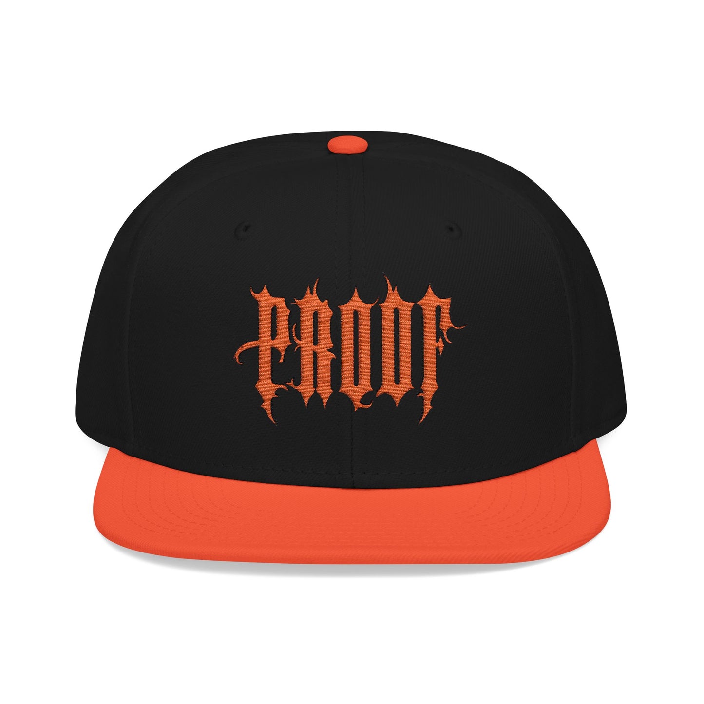 PROOF S.F.J.G  of Embroidered Snapback Hat - Big Proof, Cool Streetwear Cap, Gift for Him/Her, Trendy Accessory, Summer Fun, Fashion Statement