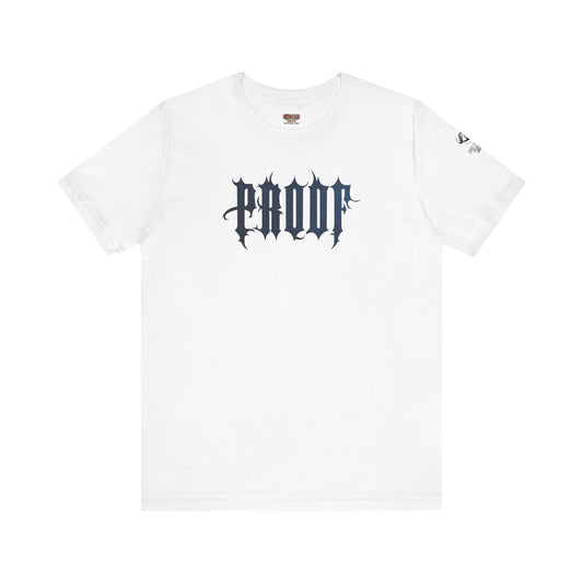Proof Graphic Unisex Jersey Tee | Streetwear, Casual Style, Gift for Music Lovers, Everyday Wear, Unique Design